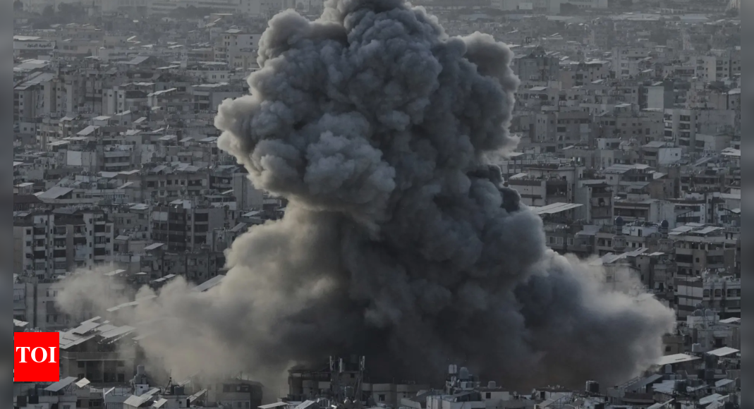 Israel hits Hezbollah site in Beirut after warning residents to flee