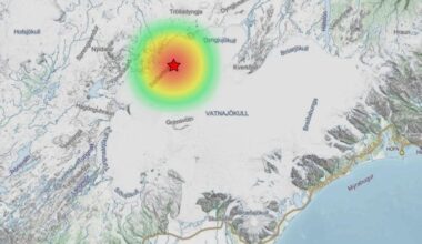 Major earthquake recorded in Bárðarbunga