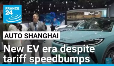 Auto Shanghai showcases new EV era despite tariff speedbumps • FRANCE 24 English