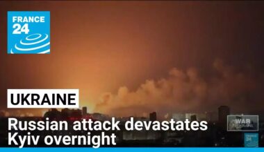 Russian missile and drone attack devastates Kyiv overnight • FRANCE 24 English