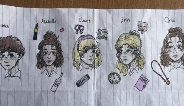Derry girls doodles I did in school