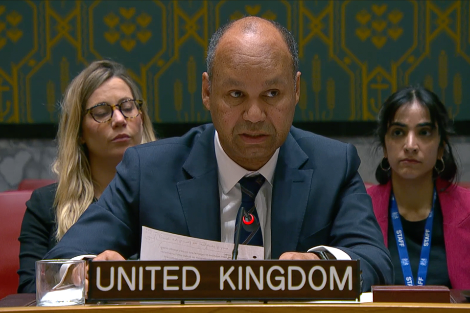 The UK is working to tackle the root causes of displacement, including war, instability and repression: UK statement at the UN Security Council