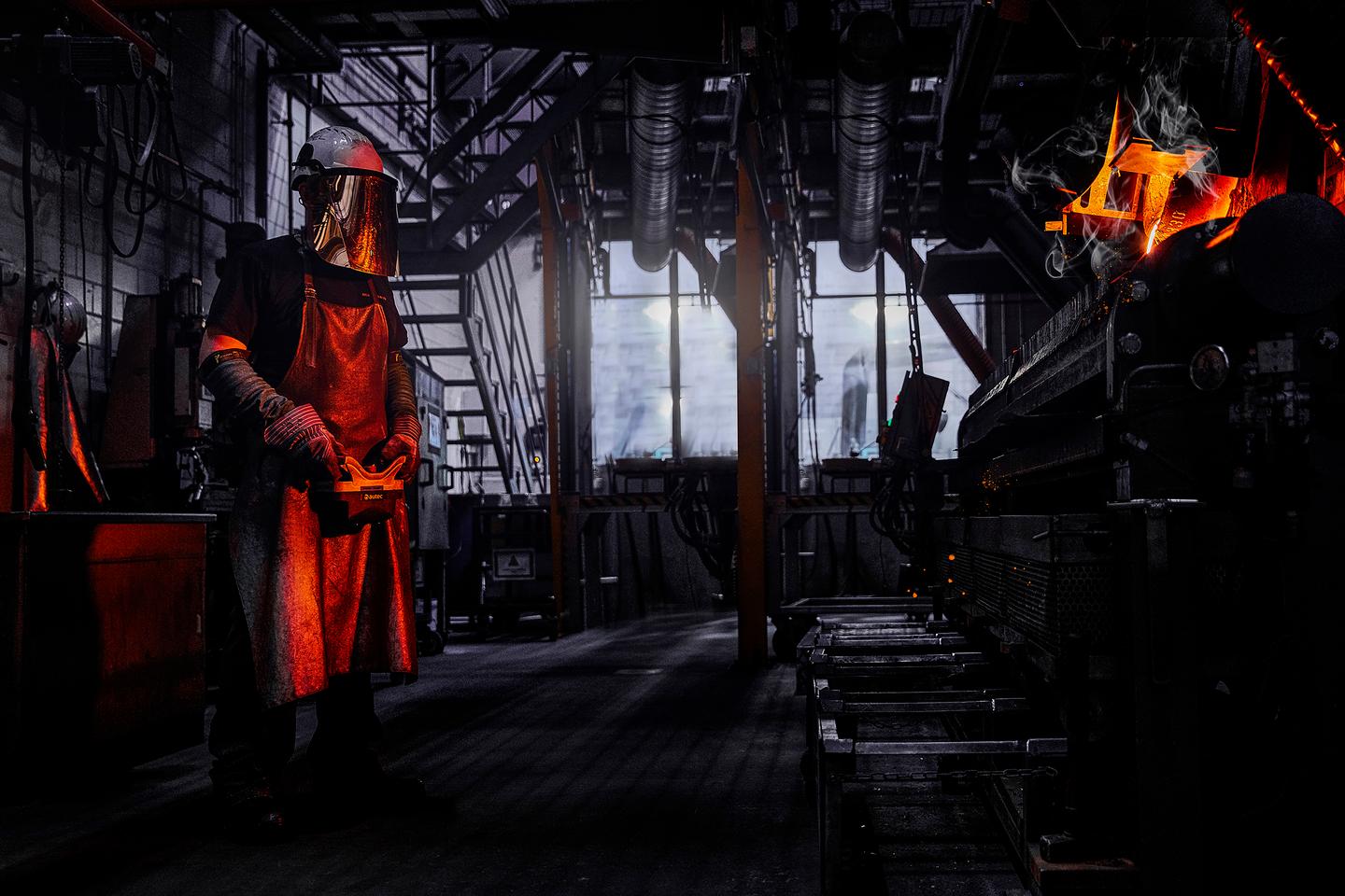In Switzerland, gold refineries are operating at full capacity