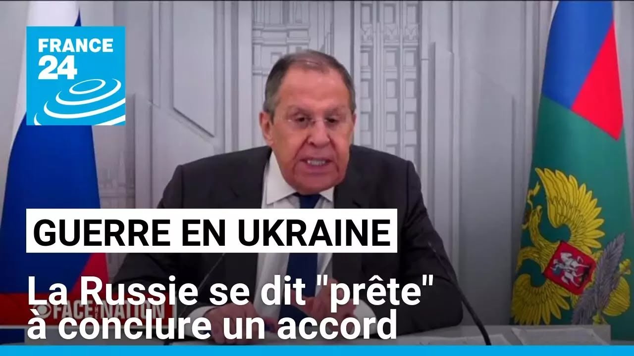 Guerre en Ukraine : la Russie se dit "prête" à conclure un accord • FRANCE 24