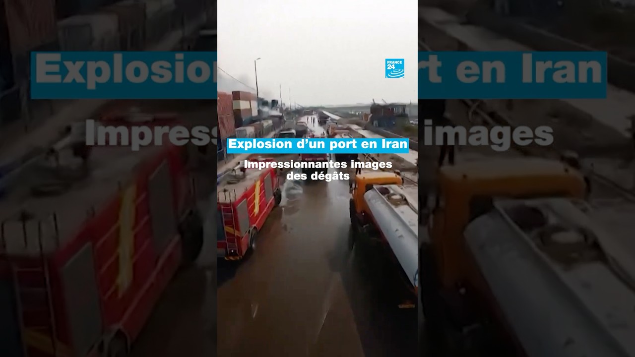 #Explosion dans un #port en #Iran : impressionnantes images des dégâts • FRANCE 24