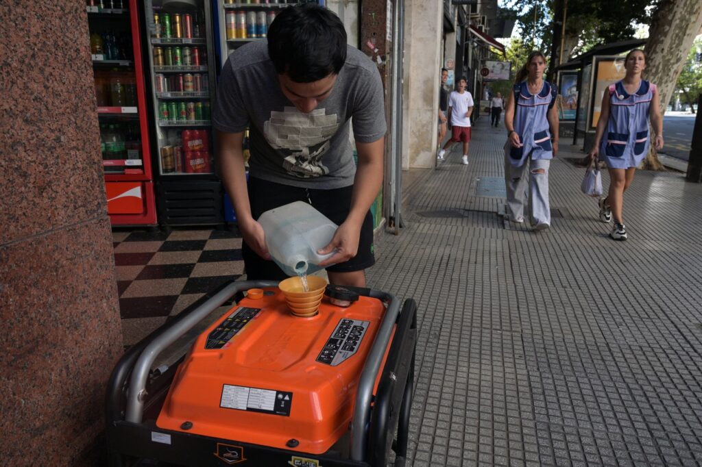 Električni mrk v Argentini