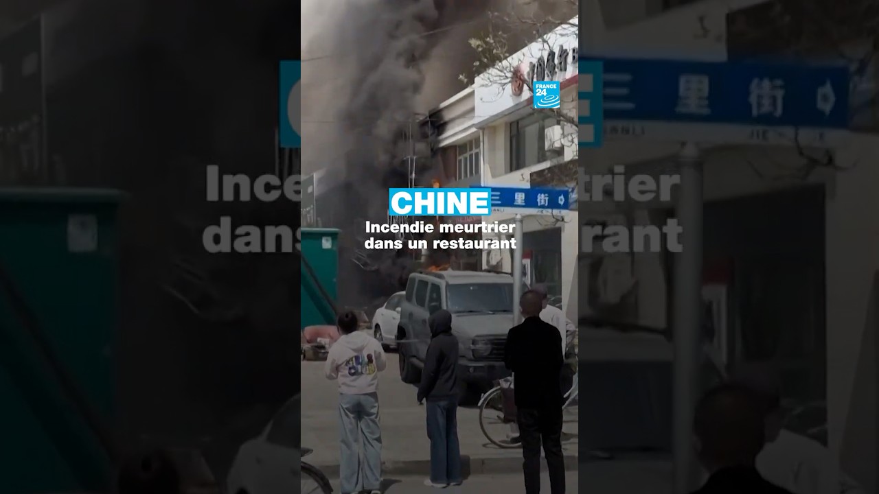 #Chine : un #incendie dans un #restaurant fait 22 morts • FRANCE 24