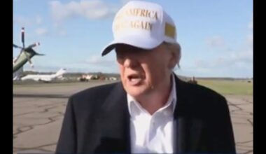 Trump CRUMBLES in disaster Q&A