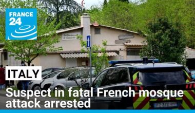 Suspect in fatal French mosque attack arrested in Italy • FRANCE 24 English