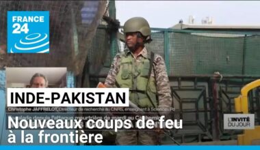 Nouveaux coups de feu à la frontière entre l'Inde et le Pakistan • FRANCE 24