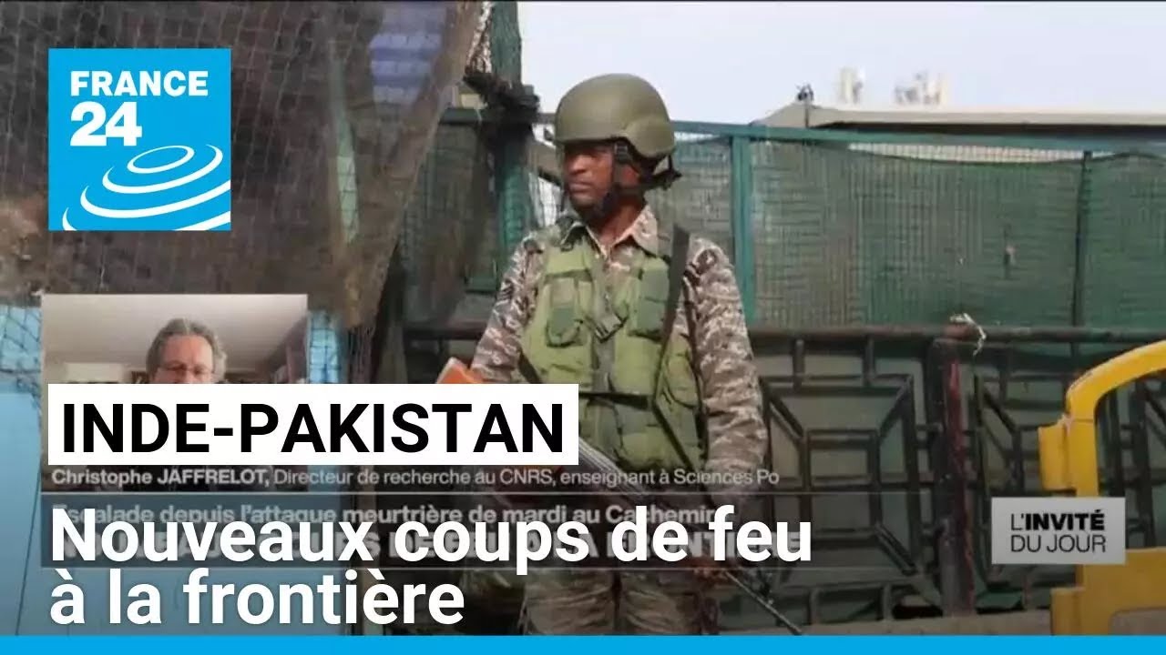 Nouveaux coups de feu à la frontière entre l'Inde et le Pakistan • FRANCE 24