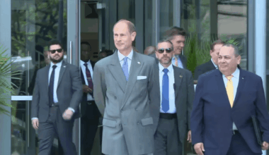 Prince Edward, King Charles’ brother, visits Newark school – NBC New York