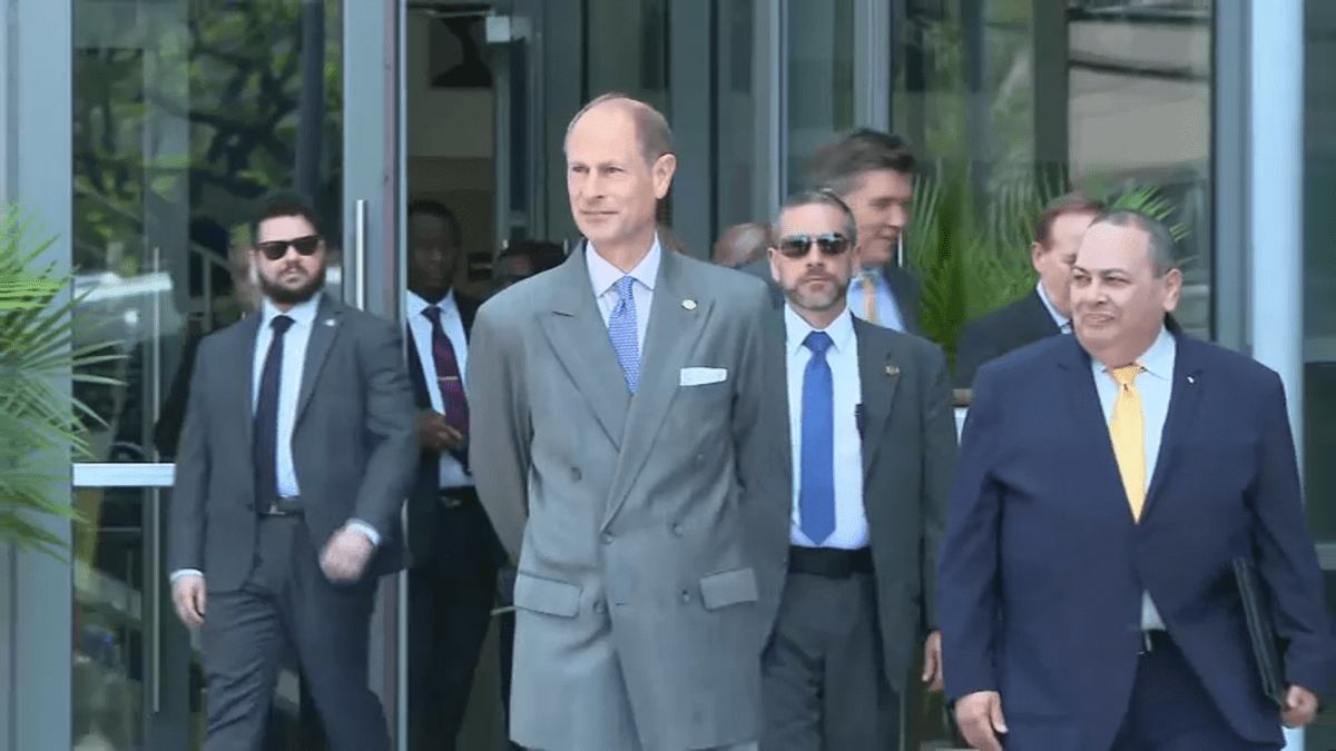 Prince Edward, King Charles’ brother, visits Newark school – NBC New York