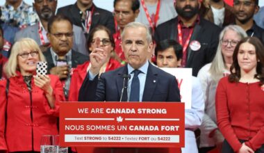 Canadese liberalen krijgen net geen absolute meerderheid