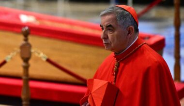 Convicted Cardinal Angelo Becciu pulls out of conclave to elect new pope. What to know about his embezzlement sentence.
