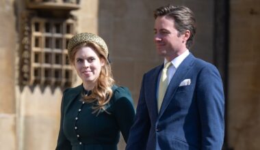 Princess Beatrice revived this classic '90s shoe trend at Easter Sunday service