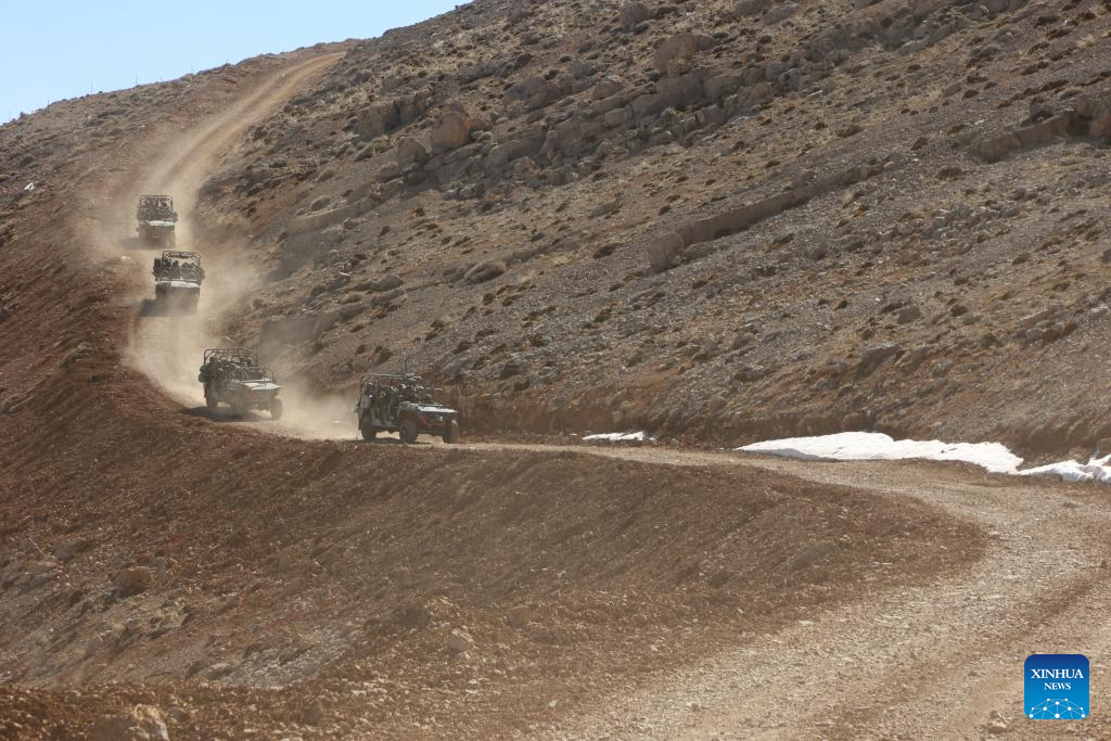 Israeli troops participate in ground maneuver in southern Syria-Xinhua