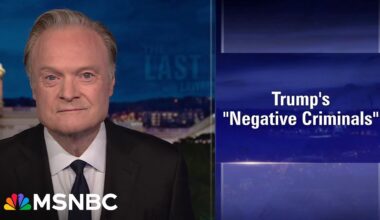 Lawrence: Donald Trump is now America's biggest loser in the history of presidents' first 100 days