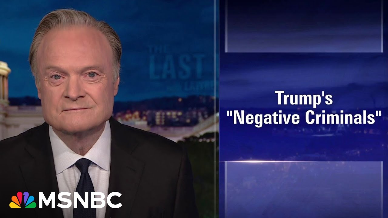 Lawrence: Donald Trump is now America's biggest loser in the history of presidents' first 100 days