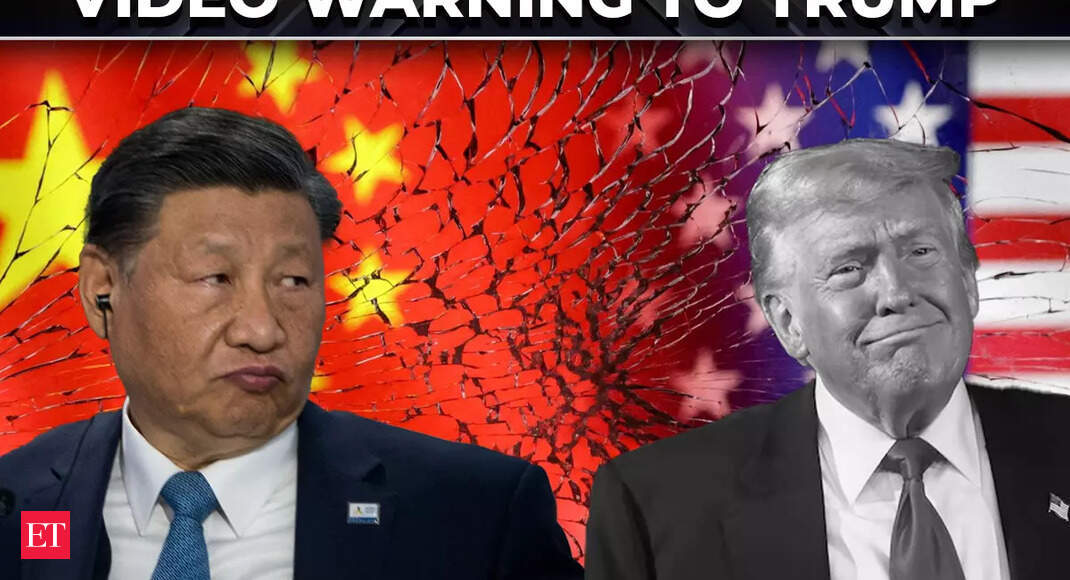 ‘Won’t kneel down’: China fires back at Trump’s trade war with fiery video response - The Economic Times Video