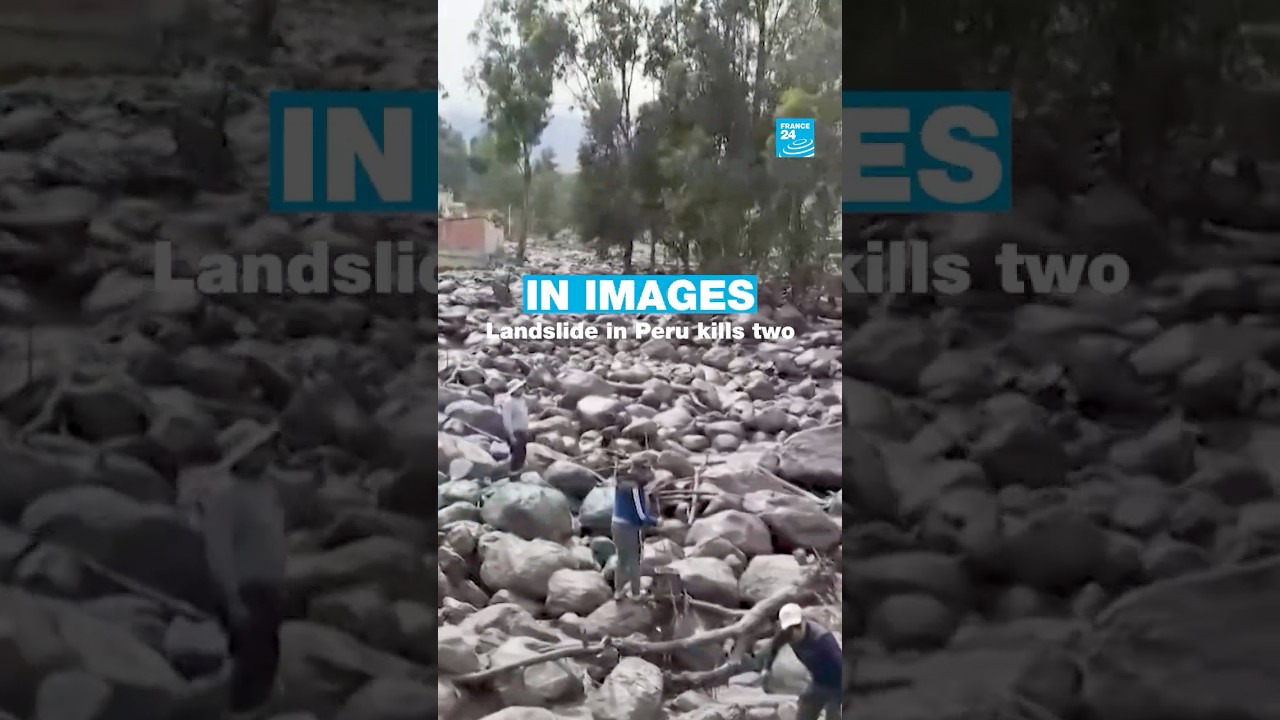 🇵🇪Landslide in Peru kills two • FRANCE 24 English