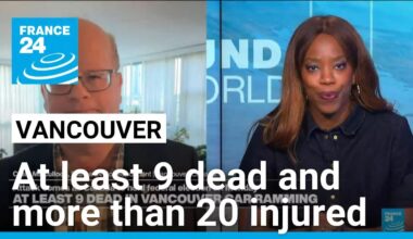 A 30-year-old man drove into a crowd and killed at least 9 in Vancouver • FRANCE 24 English