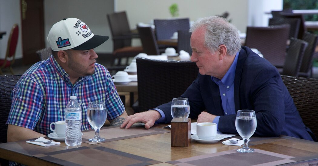 Chris Van Hollen Meets With Abrego Garcia in El Salvador