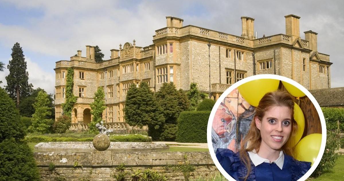 Princess Beatrice spotted at Estelle Manor in Oxfordshire