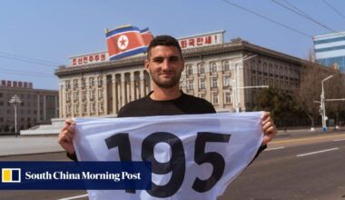 American’s ‘craziest experience’ at North Korea marathon, completes record task