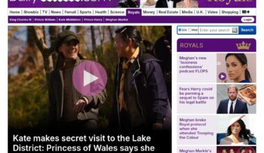 Kate makes secret visit to the Lake District: Princess of Wales says she finds nature 'very spiritual' as she meets with the Chief Scout for a walk on the shores of Windermere