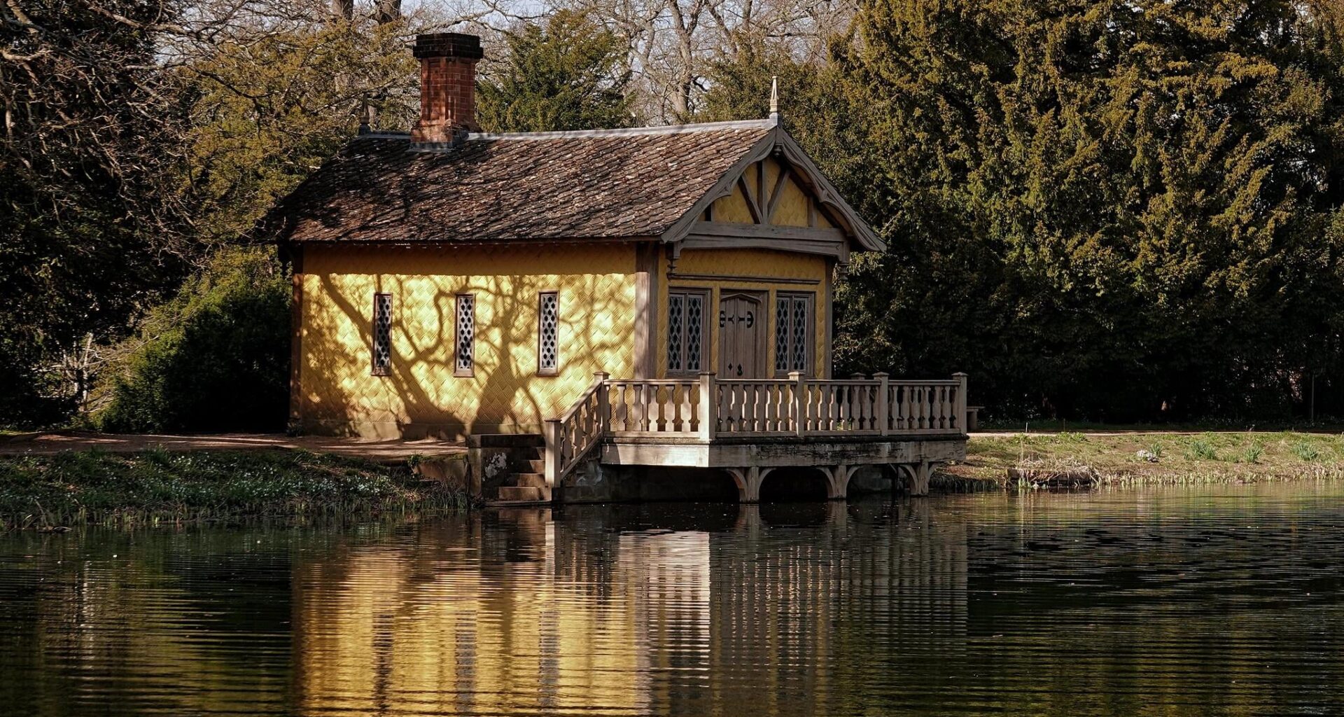 The Boathouse at [NT] Belton Estate.