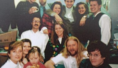 The Slovak Spectator team back in 1996.