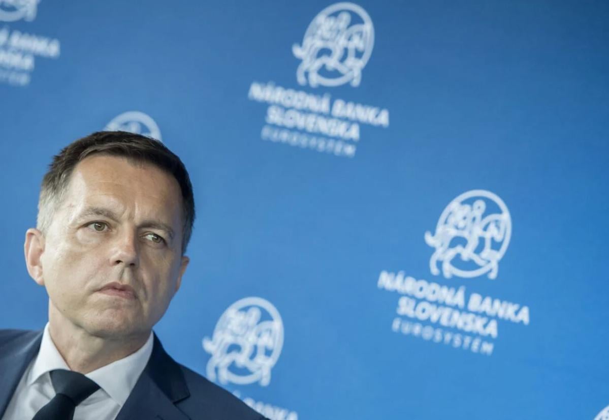 NBS Governor Peter Kažimír.
