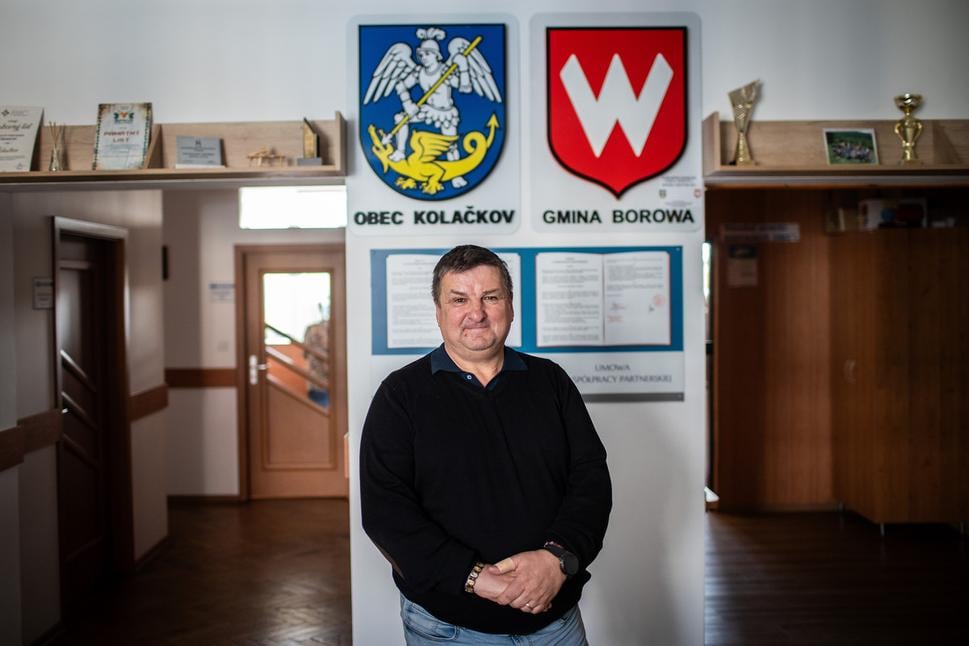 Kolačkov Mayor Pavol Zamiška