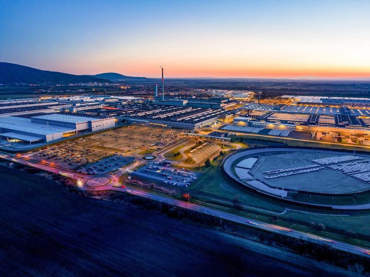 VW Slovakia plant in Bratislava