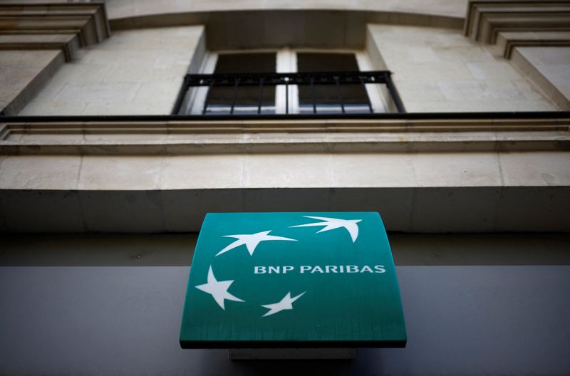 BNP slides as media reports Belgium considers selling stake