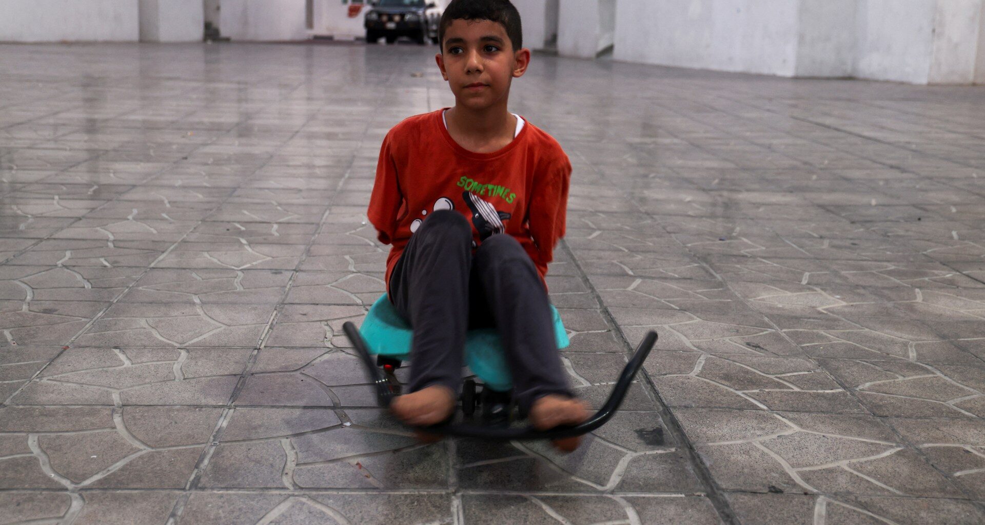 ‘How do I live like this?’ asks Gaza boy who lost arms in Israeli attack | Gaza News