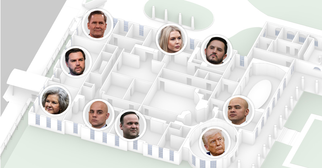 White House West Wing Office Map: Who Sits Closest to Trump?