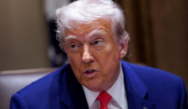U.S. President Trump holds a cabinet meeting at the White House