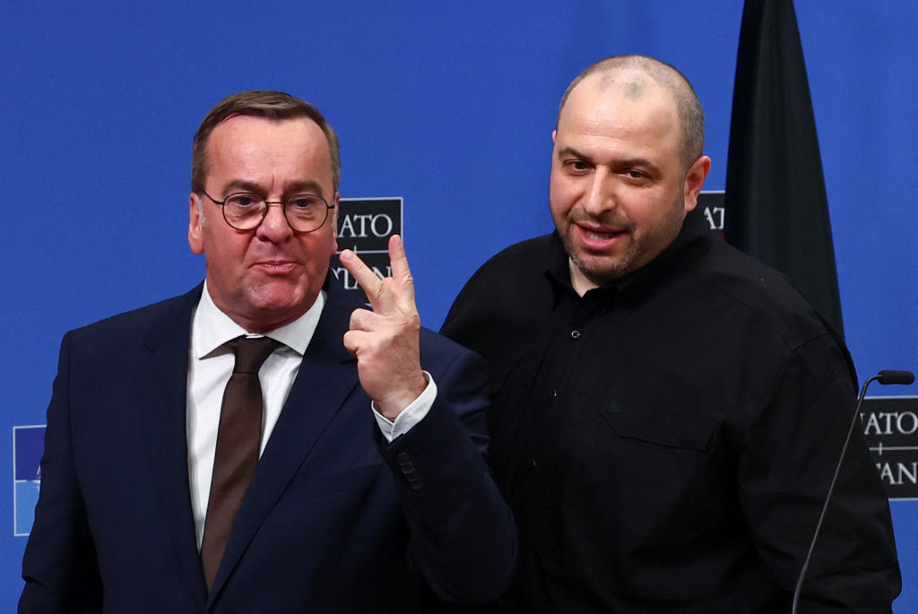 Ukraine Defence Contact Group is convened by the UK and Germany, in Brussels