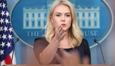 WATCH LIVE: White House holds briefing as judge finds cause to hold Trump administration in contempt