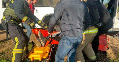 Drone strike on Ukraine bus kills at least nine: governor