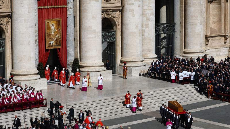 Pope Francis’ funeral Mass underway at the Vatican before crowds of mourners