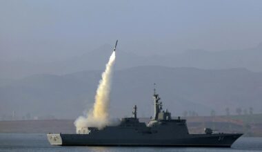 North Korea test-fires missiles from its newly launched destroyer