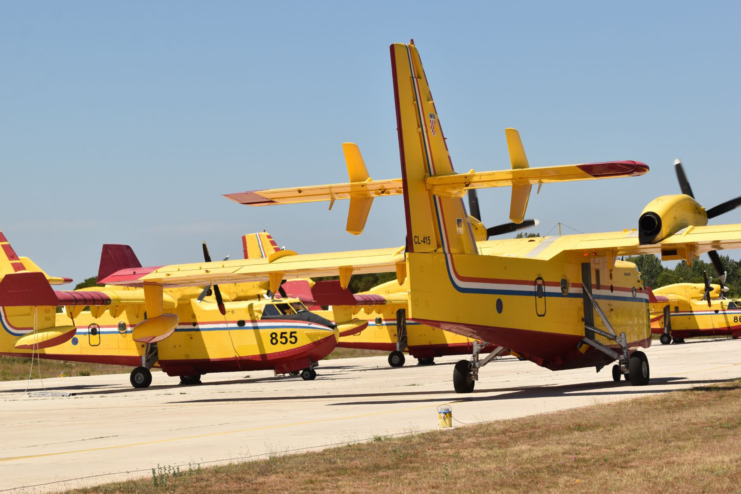 Croatia firefighter planes