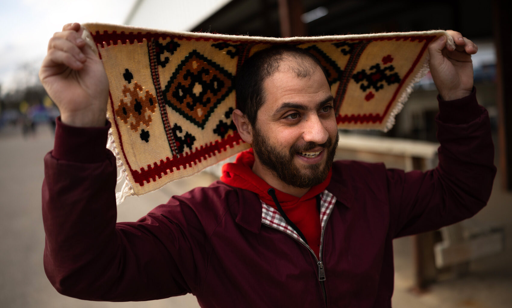 How a Syrian rugmaker finds safety and opportunity in Houston