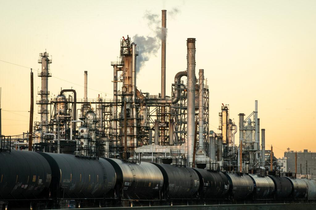 The Suncor oil refinery