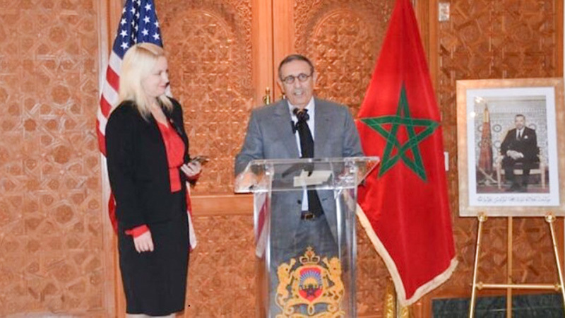 Youssef Amrani, embajador de Marruecos en Estados Unidos - PHOTO/REDES SOCIALES