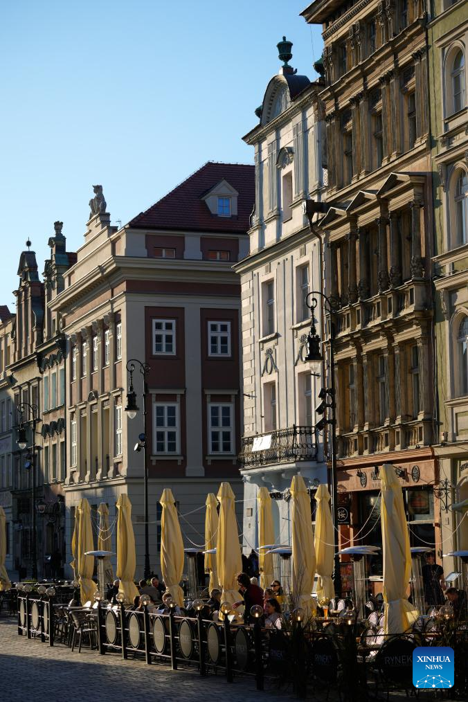 City view of Poznan, key cultural and business hub of Poland-Xinhua