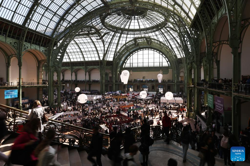 Paris Book Festival 2025 opens in France-Xinhua